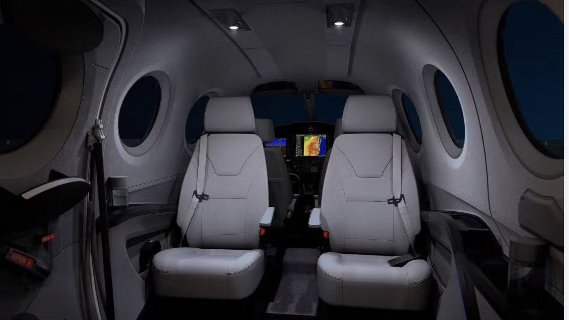 Forward cabin of the Epic E1000