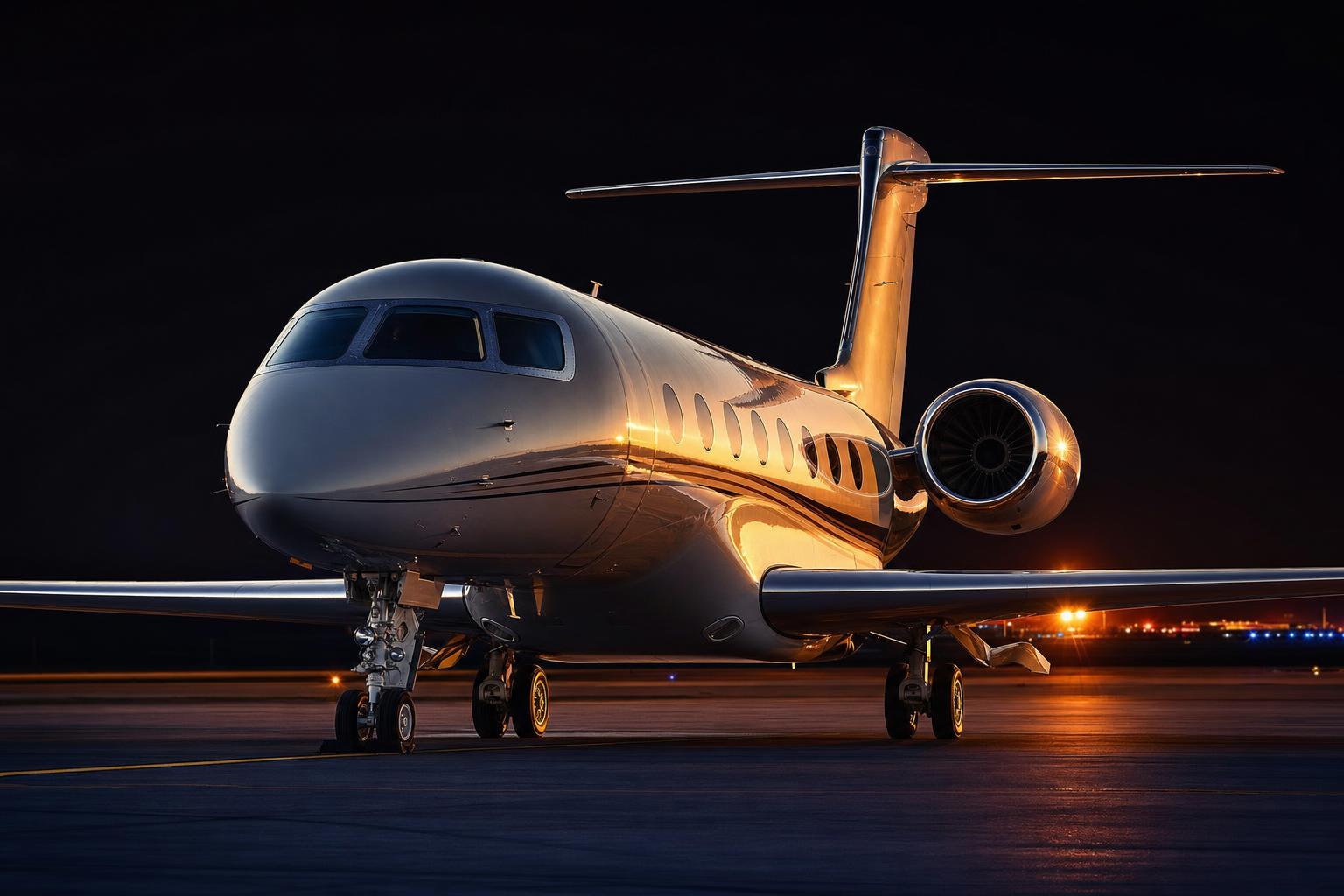Super Midsize charter aircraft